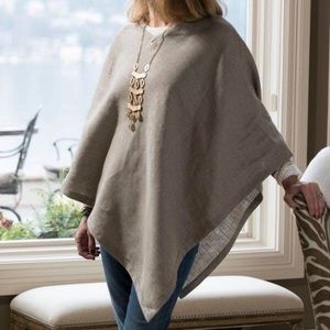 Linen Poncho